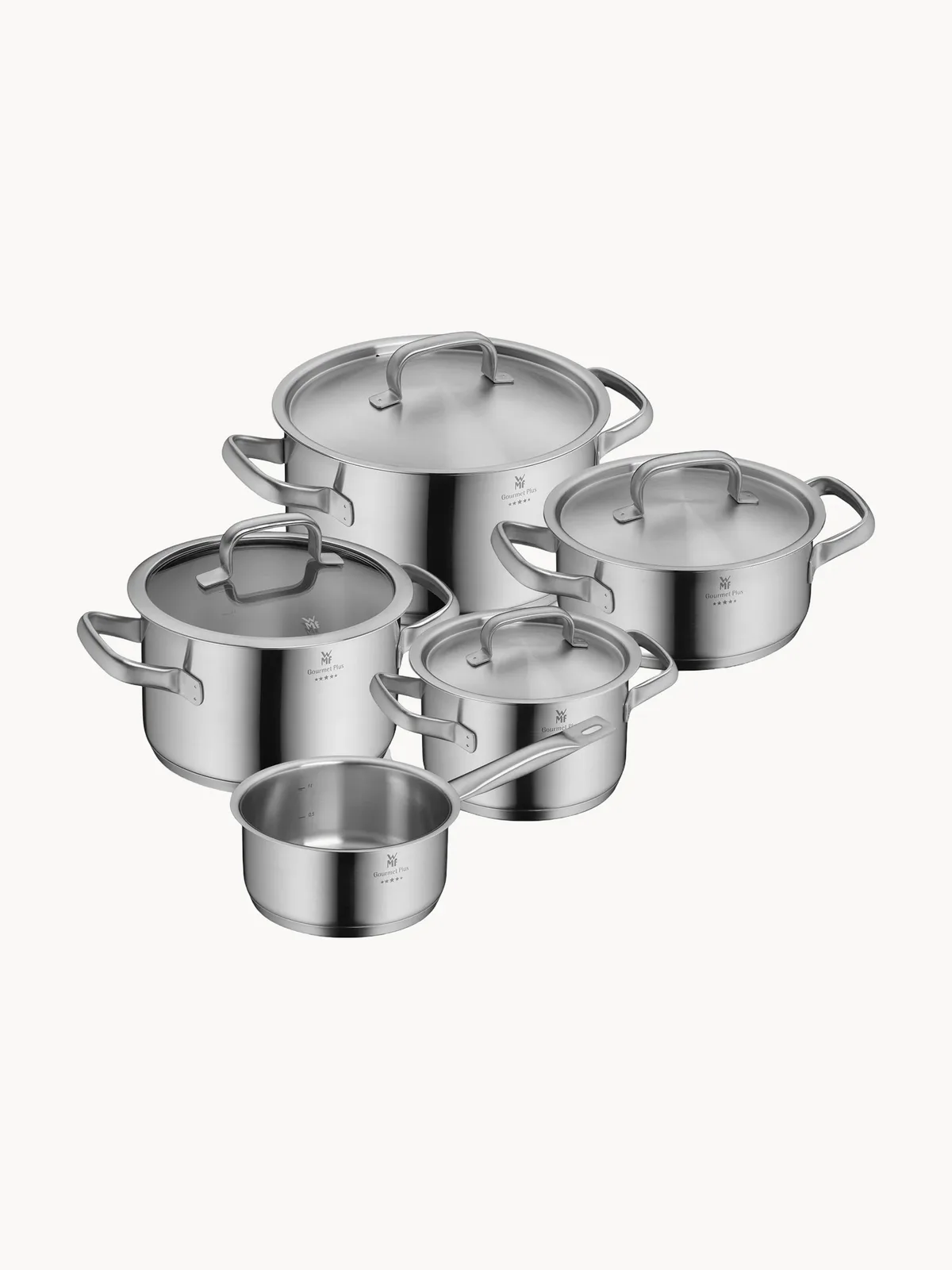 Pannenset Gourmet Plus, 5-delig von WMF – Produktfoto