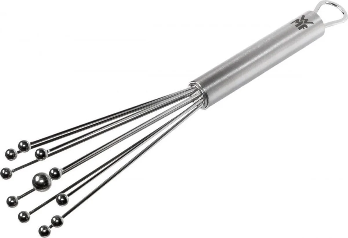 Profi Plus - Bolletjesgarde - 21 cm - RVS - Ergonomisch - Robuust von WMF in Schwarz – Produktfoto