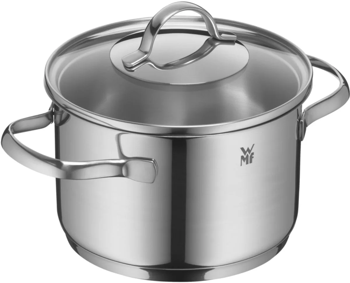 Provence Plus Pan met Deksel 1,9L 16cm - Inductie & Gas fra WMF i Roestvrijstaal – produktbillede