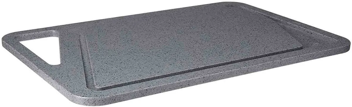 Schneidebrett, Kunststoff, (1-St), mit praktischem Griff, Made in Germany van WMF in Grijs – productfoto