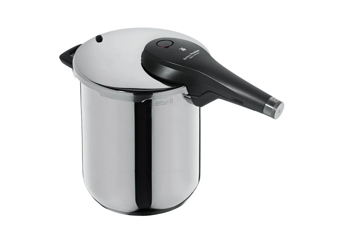 Schnellkochtopf Perfect Premium One Pot Schnellkochtopf, 22 cm, 8,5 Liter, Cromargan® Edelstahl rostfrei 18/10, One Pot by WMF – product photo