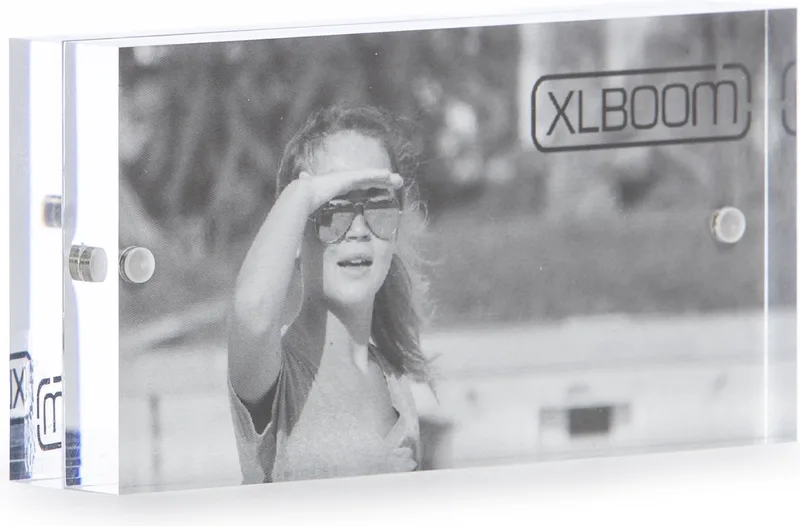 Acrylic Fotolijst (set van 3) - Acryl - Fotoformaat 5x10cm by XLBoom in Transparent – product photo