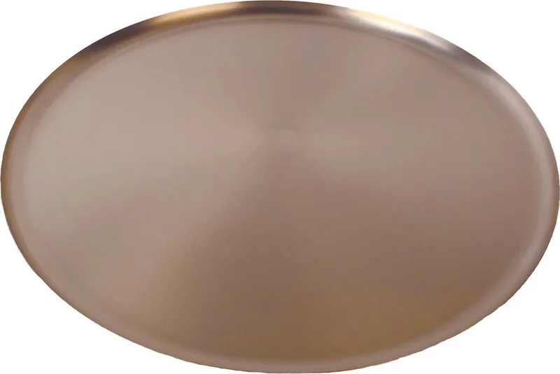 Bao Tray Large Ø 39cm Soft Copper - Design serveerschaal van roestvrij staal - Verkrijgbaar in Soft Black | Matt Black | Soft Copper | Red | Green - Luxe dienblad voor tafel & interieur by XLBoom in Copper – product photo
