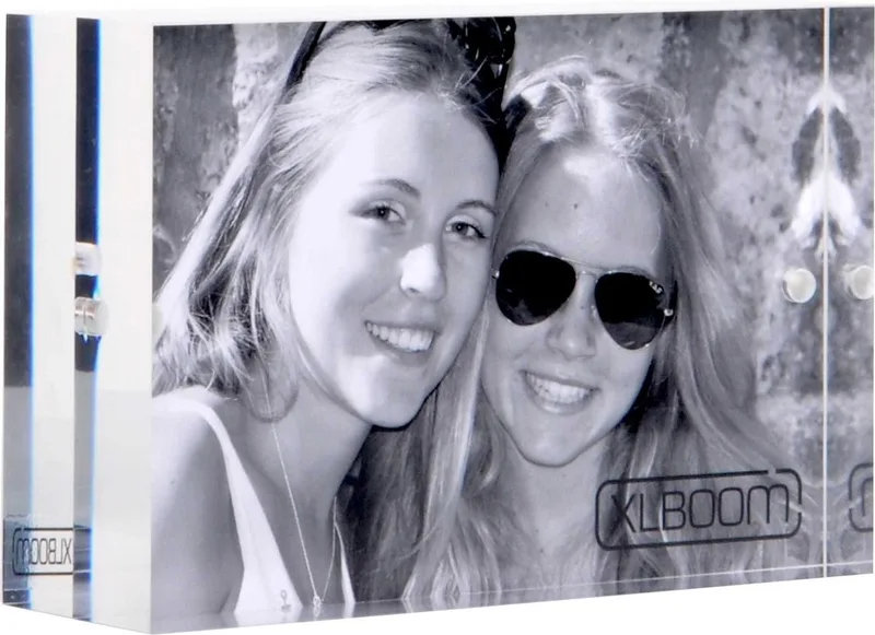 Block fotokader - in Acryl - Fotoformaat 10 x 15 cm by XLBoom in Transparent – product photo