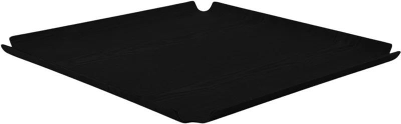 Deck Tray 60x45cm – Houten serveer- en display tray – Verkrijgbaar in Oak | Walnut | Black – Design dienblad met antislip & stapelbaar van XLBoom in Zwart – productfoto