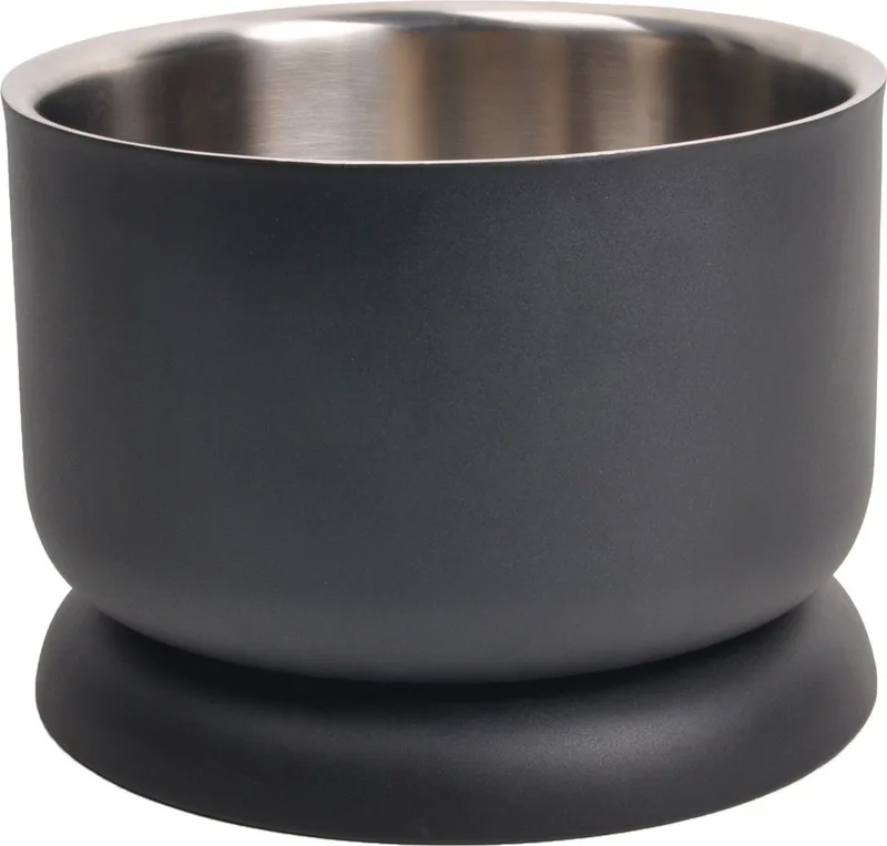 Diablo Magnum Wijnemmer - Luxe wijn- & ijsemmer collectie in stainless steel – Verkrijgbaar in Black | Pure Stainless – Tijdloze design koelaccessoires door Frederik Delbart by XLBoom in Black – product photo