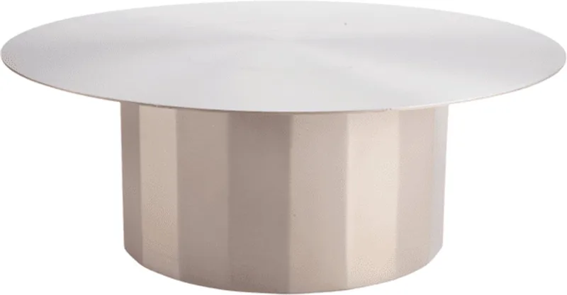 Doric Stand Large Soft Copper - Taartplateau in stainless steel - Belgisch design ontworpen door PaulinePlusLuis by XLBoom in Copper – product photo