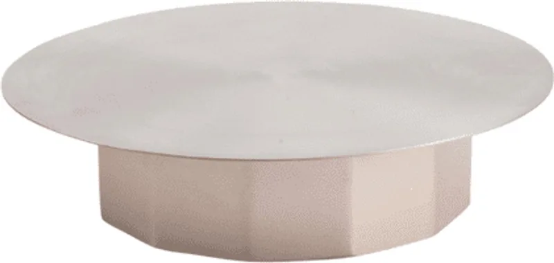 Doric Stand Small - Taartplateau in stainless steel - Belgisch design ontworpen door PaulinePlusLuis de XLBoom en Soft Copper – photo du produit
