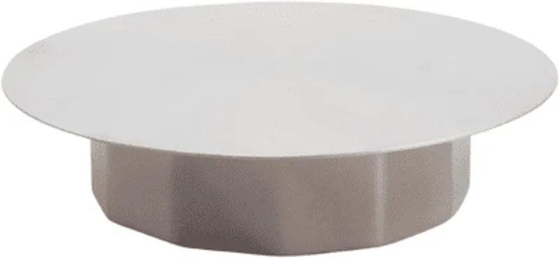 Doric Stand Small - Taartplateau in stainless steel - Belgisch design ontworpen door PaulinePlusLuis von XLBoom in Soft Black – Produktfoto