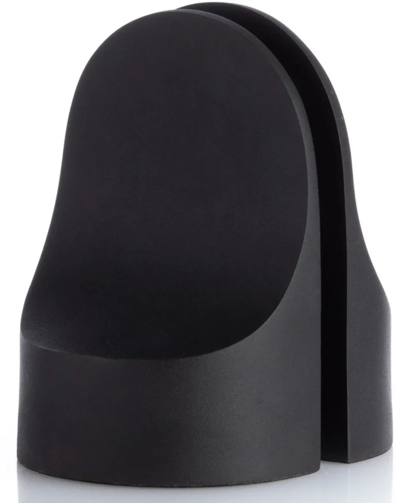 Emoji Bookend – Set van 2 Boekensteunen – Design by Alain Gilles – RVS – Moderne Boekhouder by XLBoom in Black – product photo