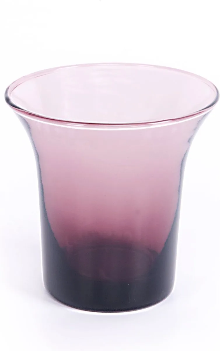 Host Set Waterglazen - 8,5 cm - Glas - 4 stuks de XLBoom en Violet – photo du produit