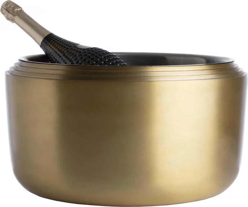 LAPS MAGNUM Wijnkoeler - GOUD-kleurig - Ø44 x 24cm by XLBoom in Gold – product photo