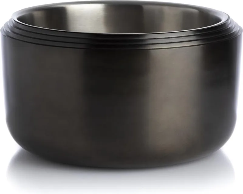 LAPS MAGNUM wijnkoeler - Zwart - Ø44 x h24cm fra XLBoom i Gezwart aluminium – produktbillede