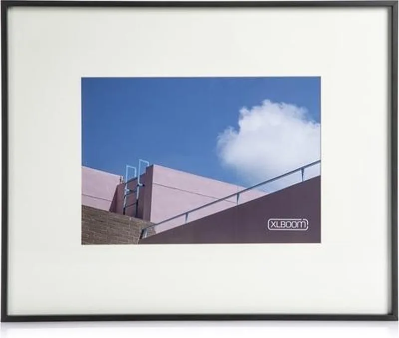 Leon Fotolijst Fotoformaat A3 - Design Fotokader met Print van Kaatje Verschoren - Wanddecoratie - Verkrijgbaar in A2, A3, A4, 13x18 en Multi Foto (3 of 4 foto's) de XLBoom en Noir – photo du produit