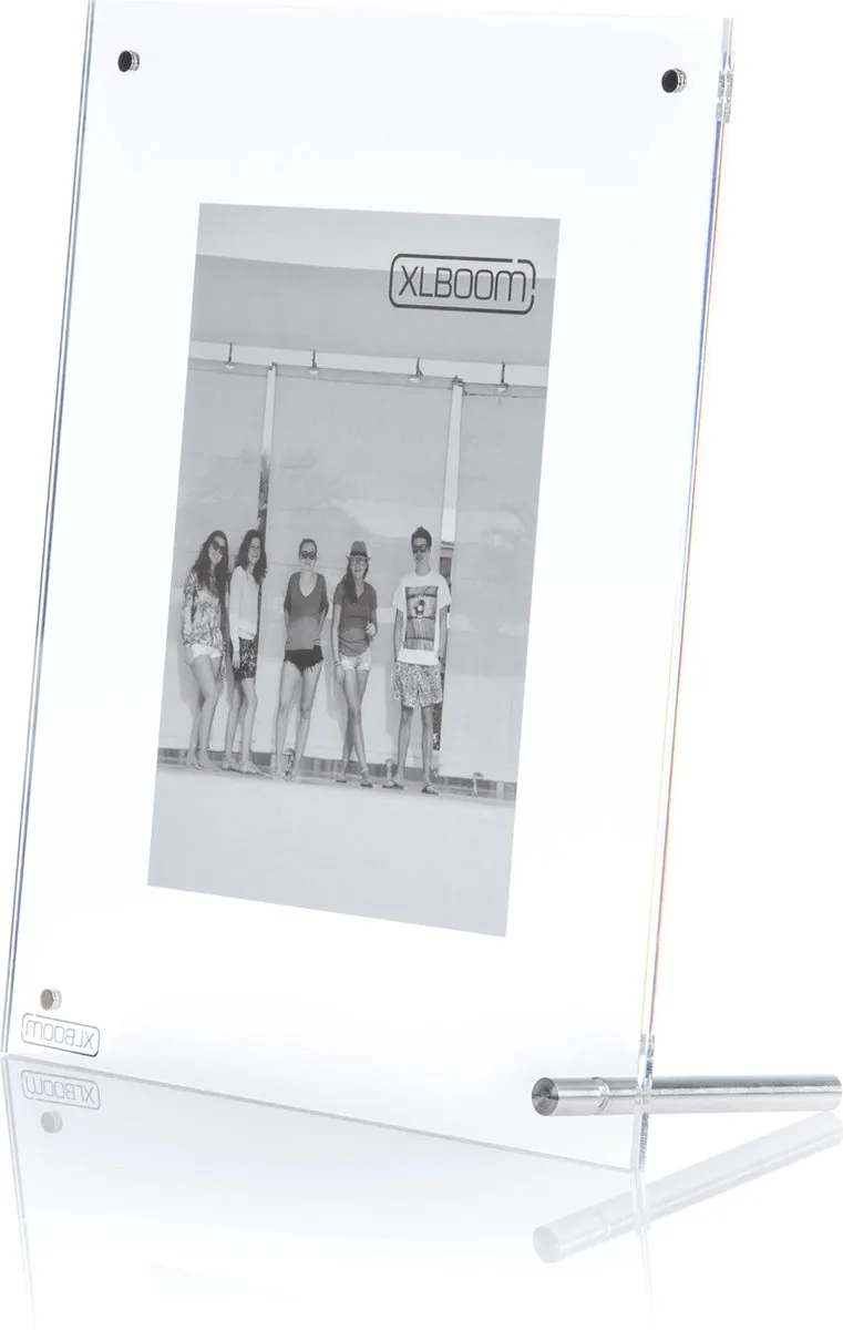 Level fotolijst - in Acryl - Fotoformaat 13 x 18 cm de XLBoom en Transparent – photo du produit