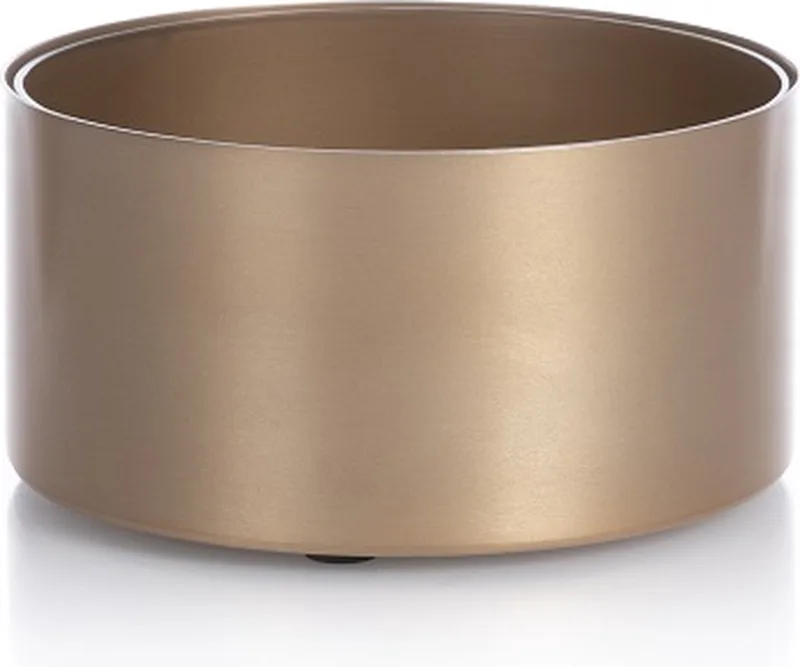 Noella Schaal Medium - Rond - Ø 17,5 cm de XLBoom en Zacht koper – photo du produit