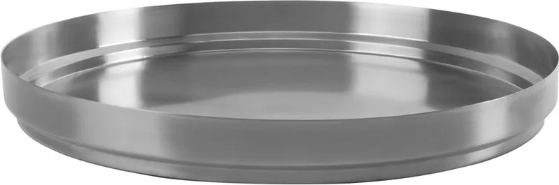 Rondo Dienblad Medium - Rond - Zuiver RVS - Ø 45 cm by XLBoom in Silver – product photo