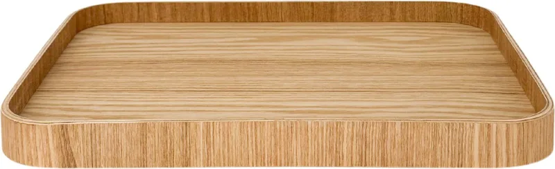 Serve Tray 35 x 28cm Willow - Design dienblad van multiplex met anti-slip - Verkrijgbaar in Black | Walnut | Willow - Tijdloos serveerblad voor tafel, keuken en interieur de XLBoom en Wilg – photo du produit