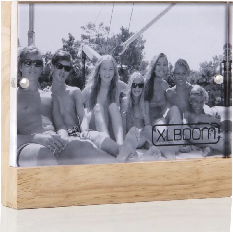 Siena Fotolijst - in - Houtkleur - Fotoformaat 10 x 15 cm de XLBoom en Hout – photo du produit