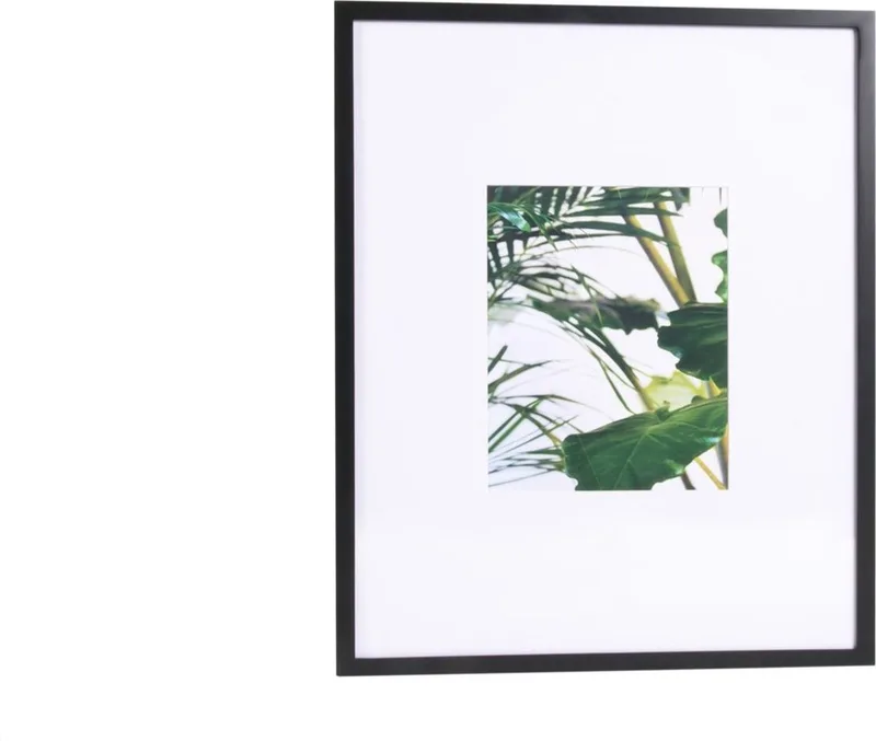 Vitro Fotolijst 20 x 25 cm - Fotokader voor ophangen fotoformaat 20x25cm - hout - Afmetingen kader 53.1 x 42.9 x 1.8 cm by XLBoom in Black – product photo