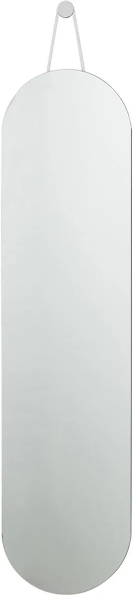A-Wall Mirror Wandspiegel 120 x 30 cm by Zone Denmark in Soft Grey – product photo