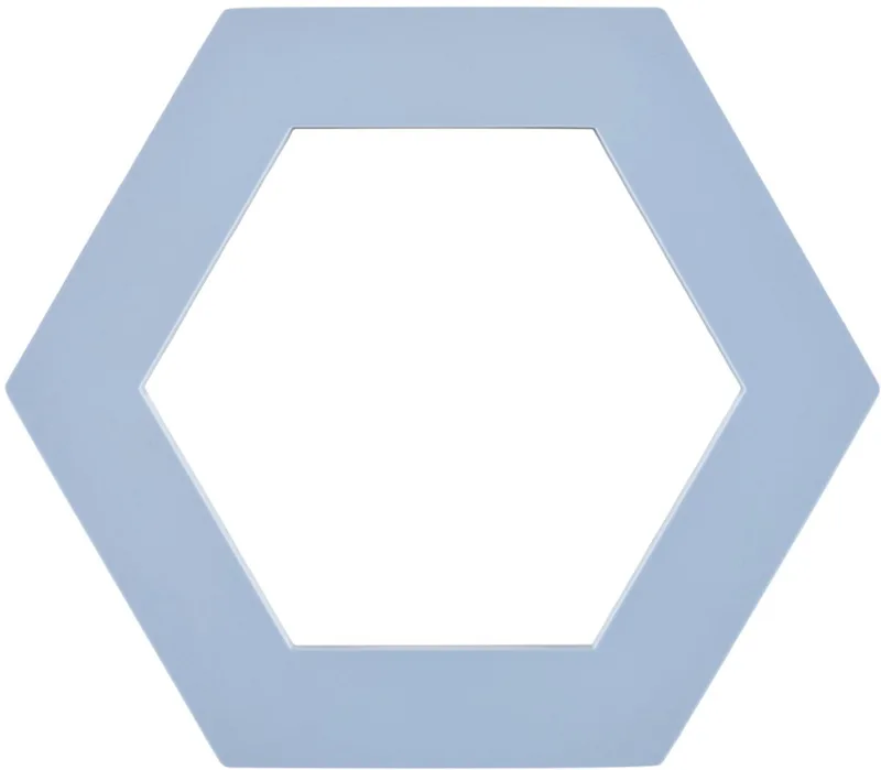 Bold Onderzetter 16 x 14 x 0,9 cm by Zone Denmark in Blue – product photo