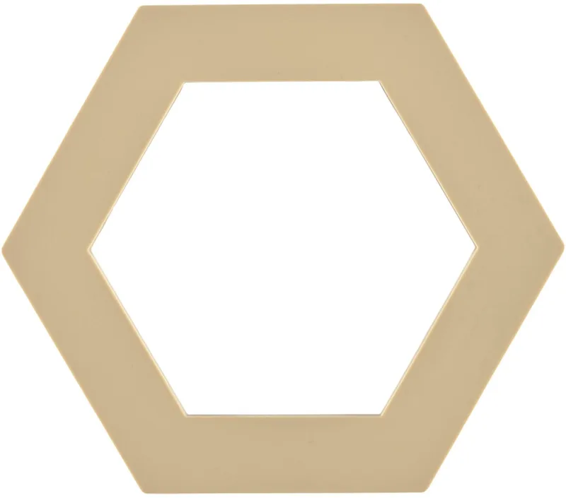 Bold Onderzetter 16 x 14 x 0,9 cm van Zone Denmark in Latte – productfoto
