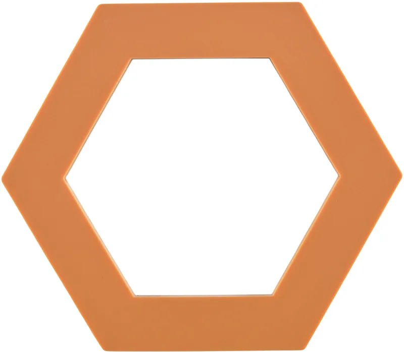 Bold Onderzetter 16 x 14 x 0,9 cm van Zone Denmark in Orange – productfoto