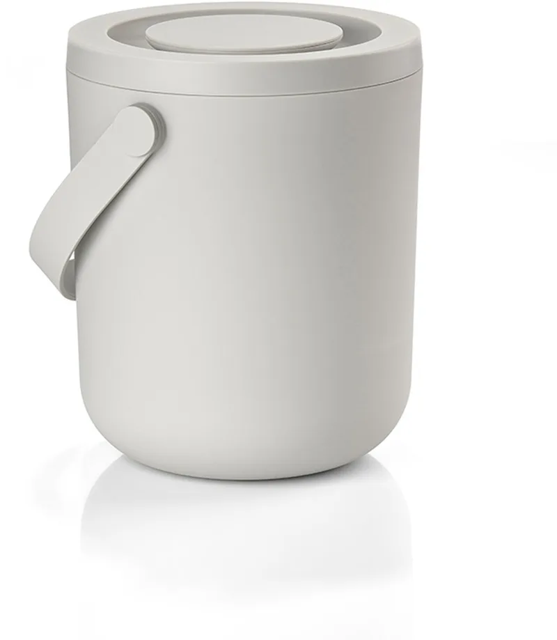 Circular Afvalbak Dia 31,5 x 31 cm 15 liter van Zone Denmark in Warm Grey – productfoto