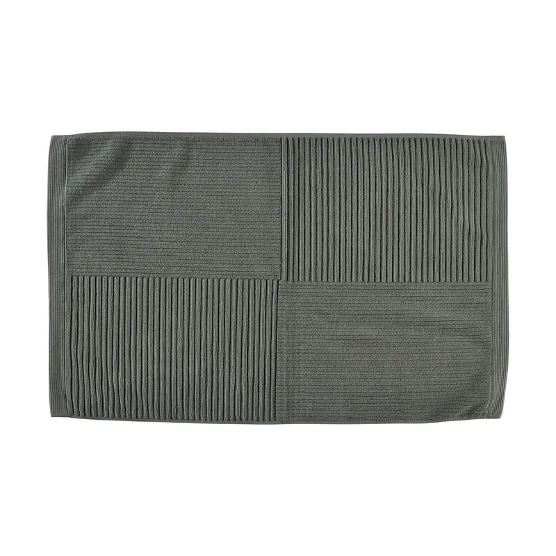 Classic Badezimmermatte 50x80 cm Olive green by Zone Denmark – product photo