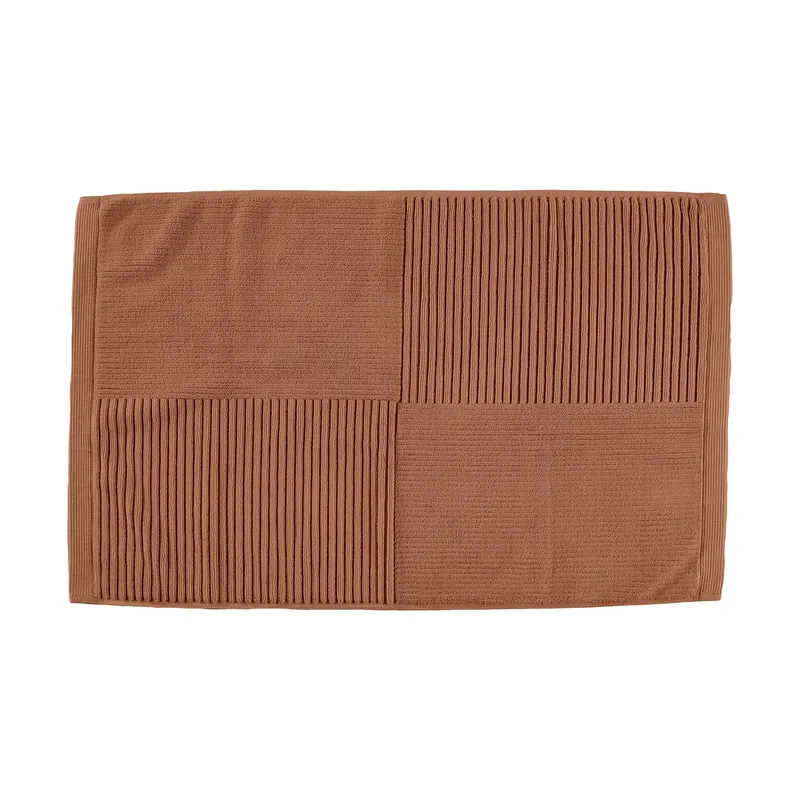 Classic Badezimmermatte 50x80 cm Terracotta by Zone Denmark – product photo