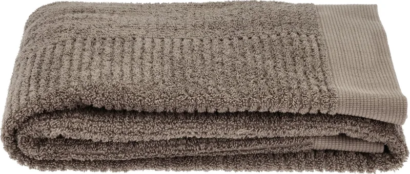 Classic Badhanddoeken - 70 x 140 - Handdoeken Hotelkwaliteit - Hoge Absorptie - 100% katoen - 600 g/m2 by Zone Denmark in Taupe – product photo