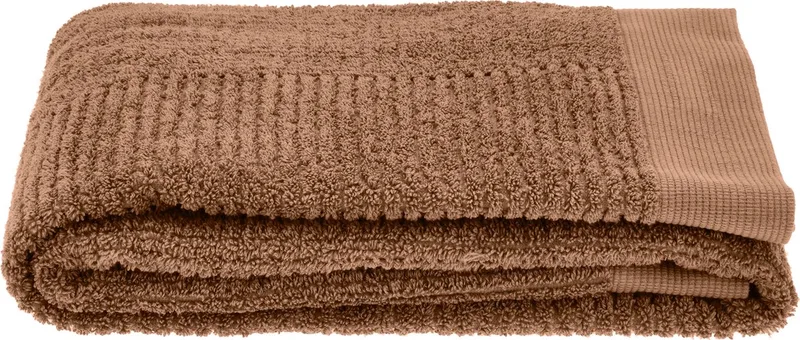 Classic Badhanddoeken - 70 x 140 - Handdoeken Hotelkwaliteit - Hoge Absorptie - 100% katoen - 600 g/m2 by Zone Denmark in Terracotta – product photo