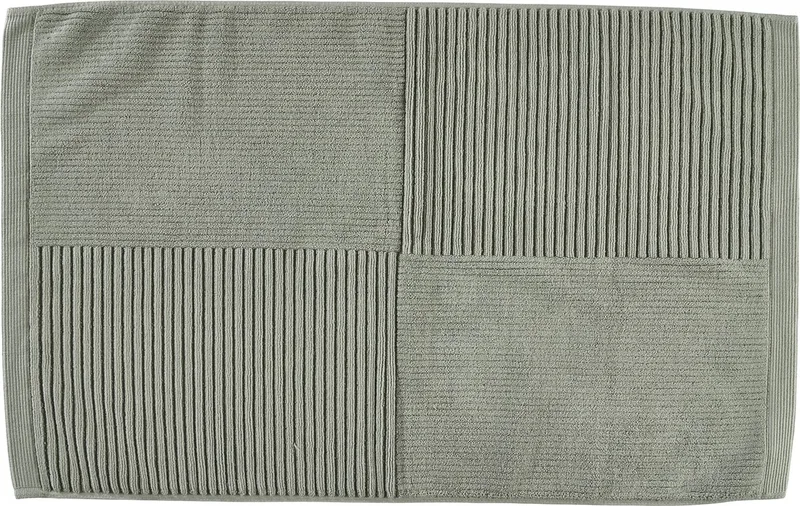 Classic Badmat - Absorberende Badkamermat - Hotelkwaliteit - 100% katoen - 1200g/m2 - 50 x 80 cm de Zone Denmark en Eucalyptus – photo du produit
