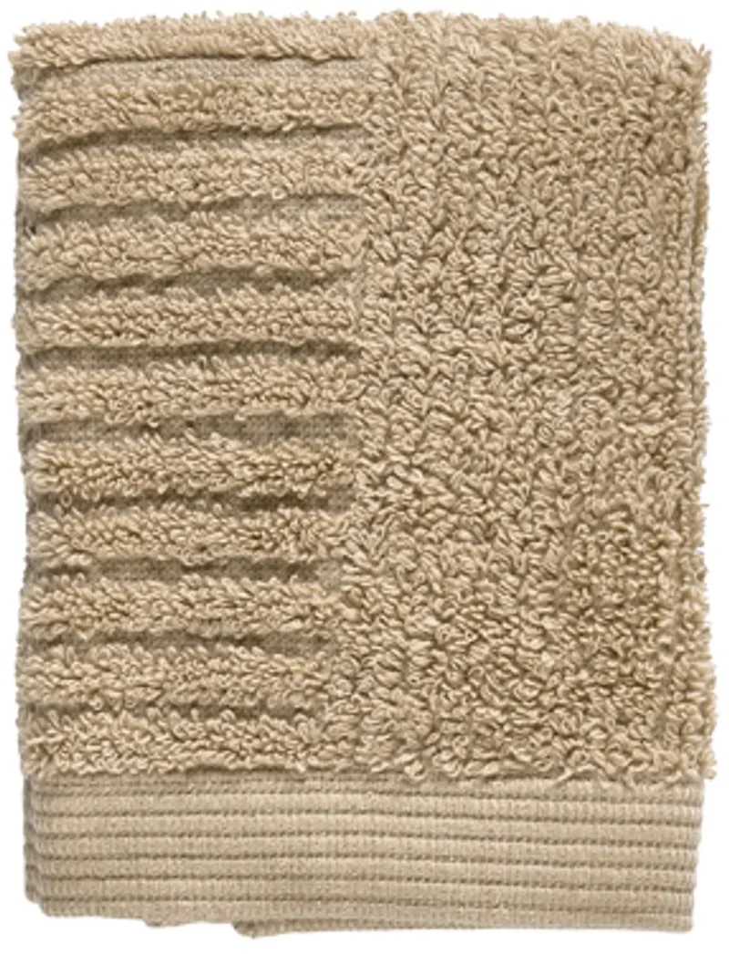 Classic Waslap 30 x 30 cm de Zone Denmark en Camel – photo du produit