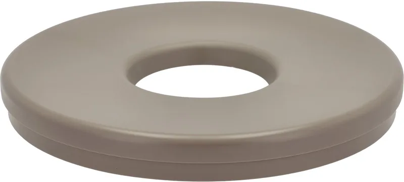 Deksel voor Ume Wasmand - Wasmanddeksel - Kunststof - Ø 40 cm by Zone Denmark in Taupe – product photo