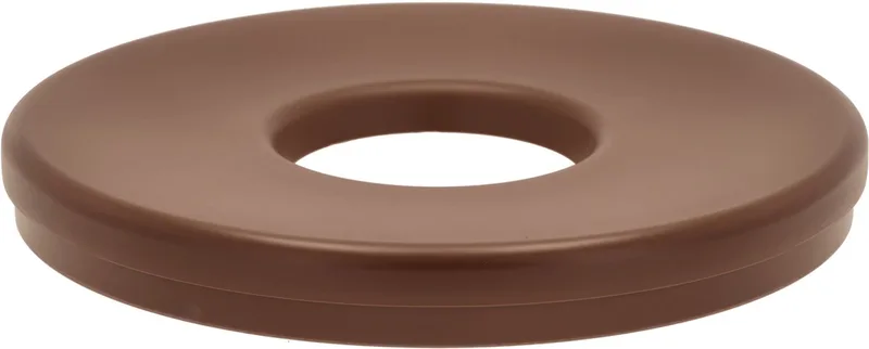 Deksel voor Ume Wasmand - Wasmanddeksel - Kunststof - Ø 40 cm de Zone Denmark en Terracotta – photo du produit