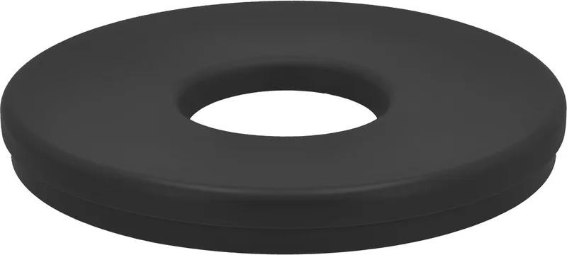 Deksel voor Ume Wasmand - Wasmanddeksel - Kunststof - Ø 40 cm - Zwart von Zone Denmark in Black – Produktfoto