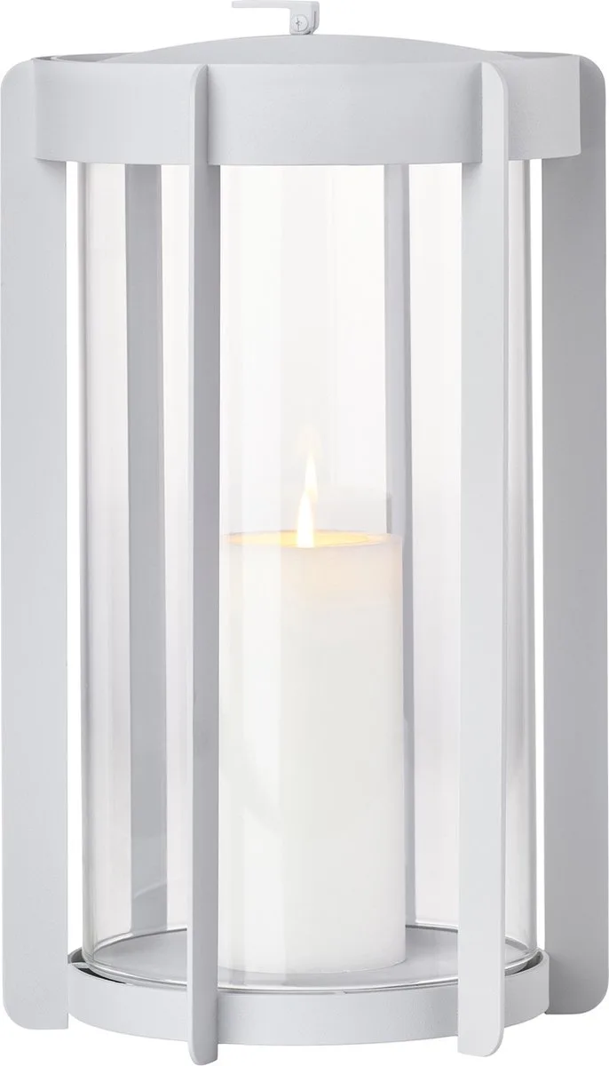 Firefly Lantaarn Dia 21,5 x 35 cm by Zone Denmark in Soft Grey – product photo