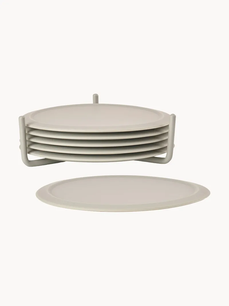 Glazen onderzetters Singles, 6-delig by Zone Denmark – product photo