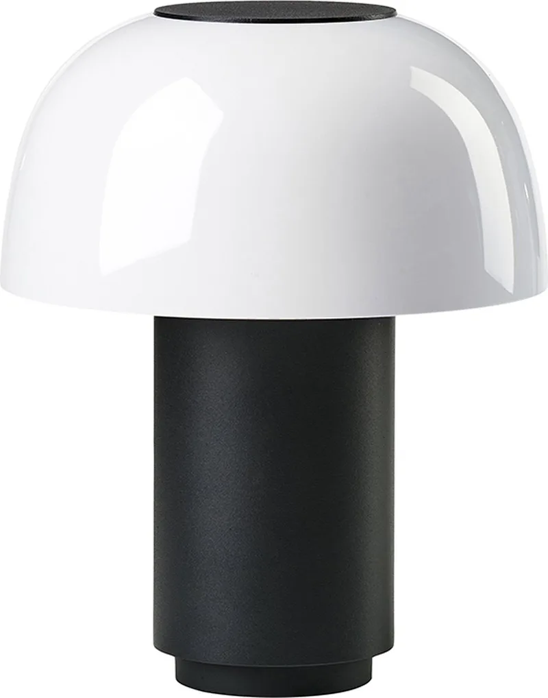 Harvest Moon Lamp Dia 18 x 22 cm by Zone Denmark in Black – product photo