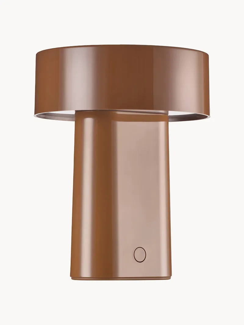 Kleine draagbare LED tafellamp Oblong van Zone Denmark – productfoto