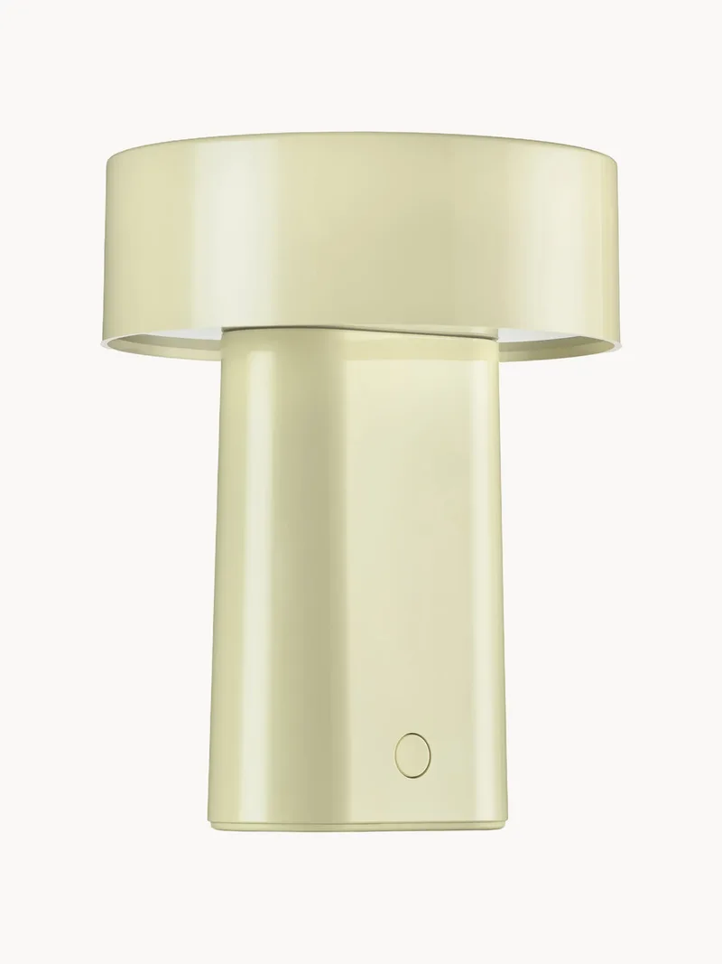 Kleine draagbare LED tafellamp Oblong van Zone Denmark – productfoto