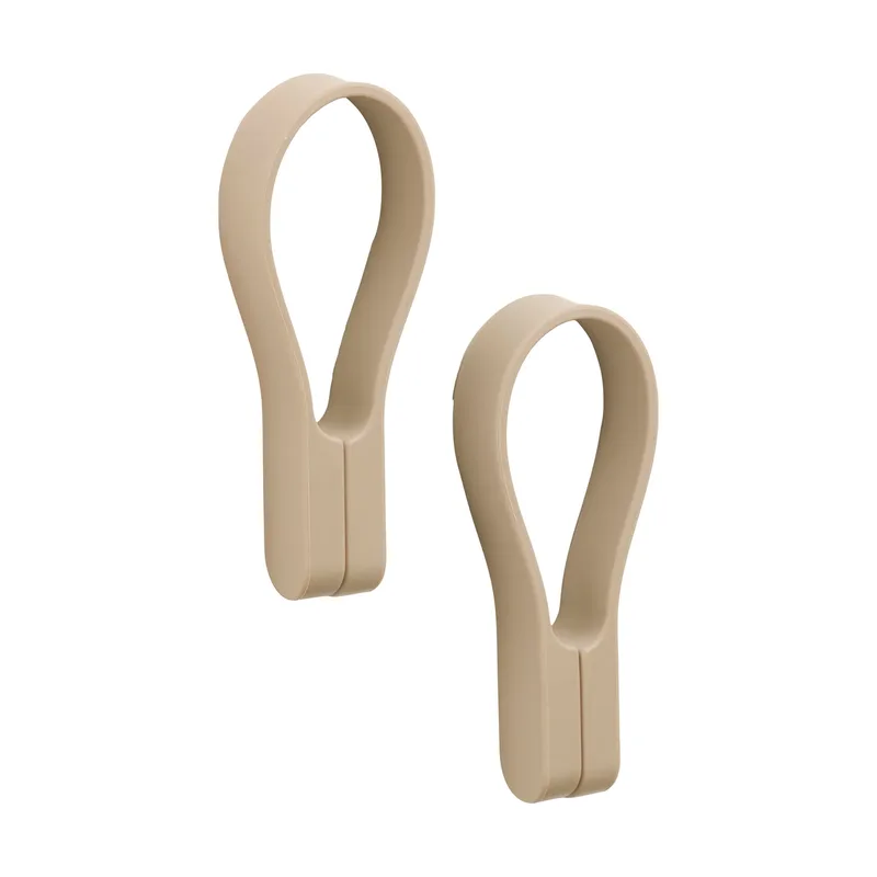 Loop Handtuchhalter magnetisch 2er-Pack Camel von Zone Denmark – Produktfoto