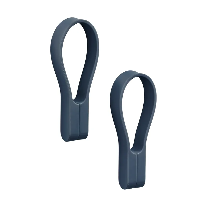 Loop Handtuchhalter magnetisch 2er-Pack Royal blue von Zone Denmark – Produktfoto