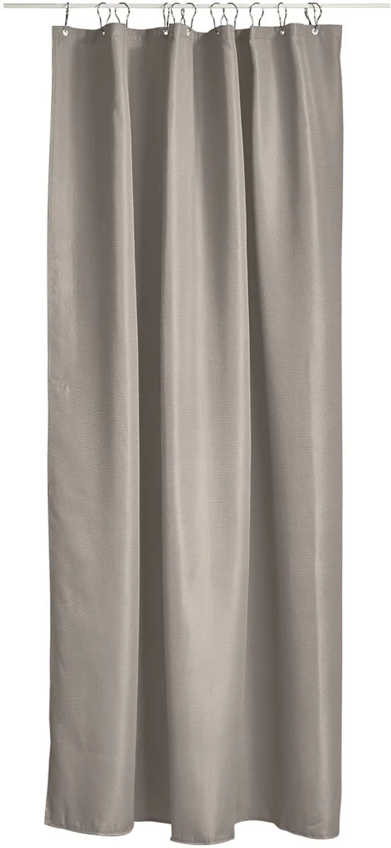 Lux Douchegordijn 200 x 180 cm by Zone Denmark in Taupe – product photo