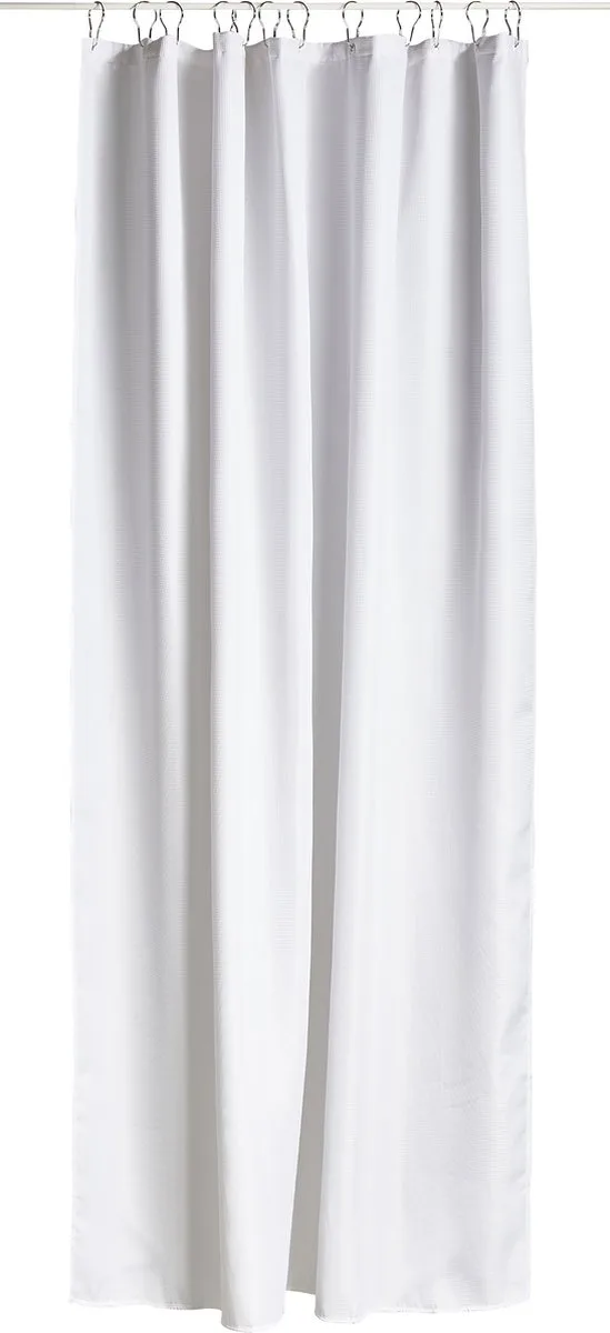 Lux Douchegordijn 200 x 180 cm by Zone Denmark in White – product photo