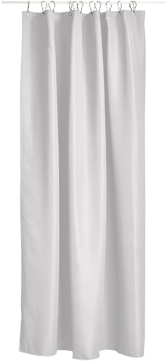 Lux Douchegordijn 220 x 180 cm by Zone Denmark in Soft Grey – product photo