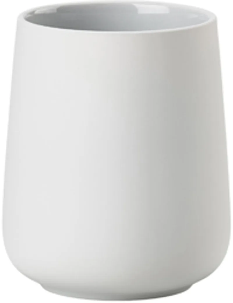 Nova One Tandenborstelbeker Dia 8 x 10 cm de Zone Denmark en Soft Grey – photo du produit