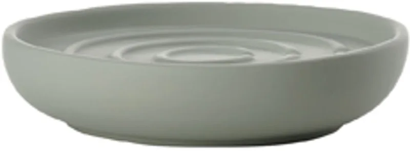 Nova One Zeepbakje - Porseleinen Zeepschaaltje - Toilet & Badkamer Accessoires - Ø 11 cm - (groen) de Zone Denmark en Matcha Green – photo du produit